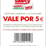cupon descuento, cupones descuento, descuento simply, descuento directo
