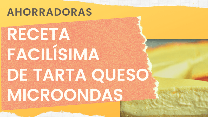 Cómo hacer una tarta de queso al microondas