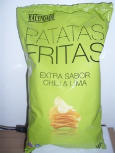 Patatas fritas chili y lima Mercadona