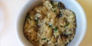 Rissoto de champiñones receta facil y barata
