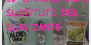vinagre como suavizante