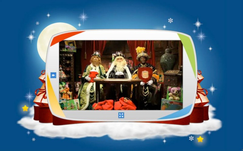 vídeo personalizado de los reyes magos,  videos personalizados de papa noel, videos personalizados navidad, ahorradoras, ahorradoras.com