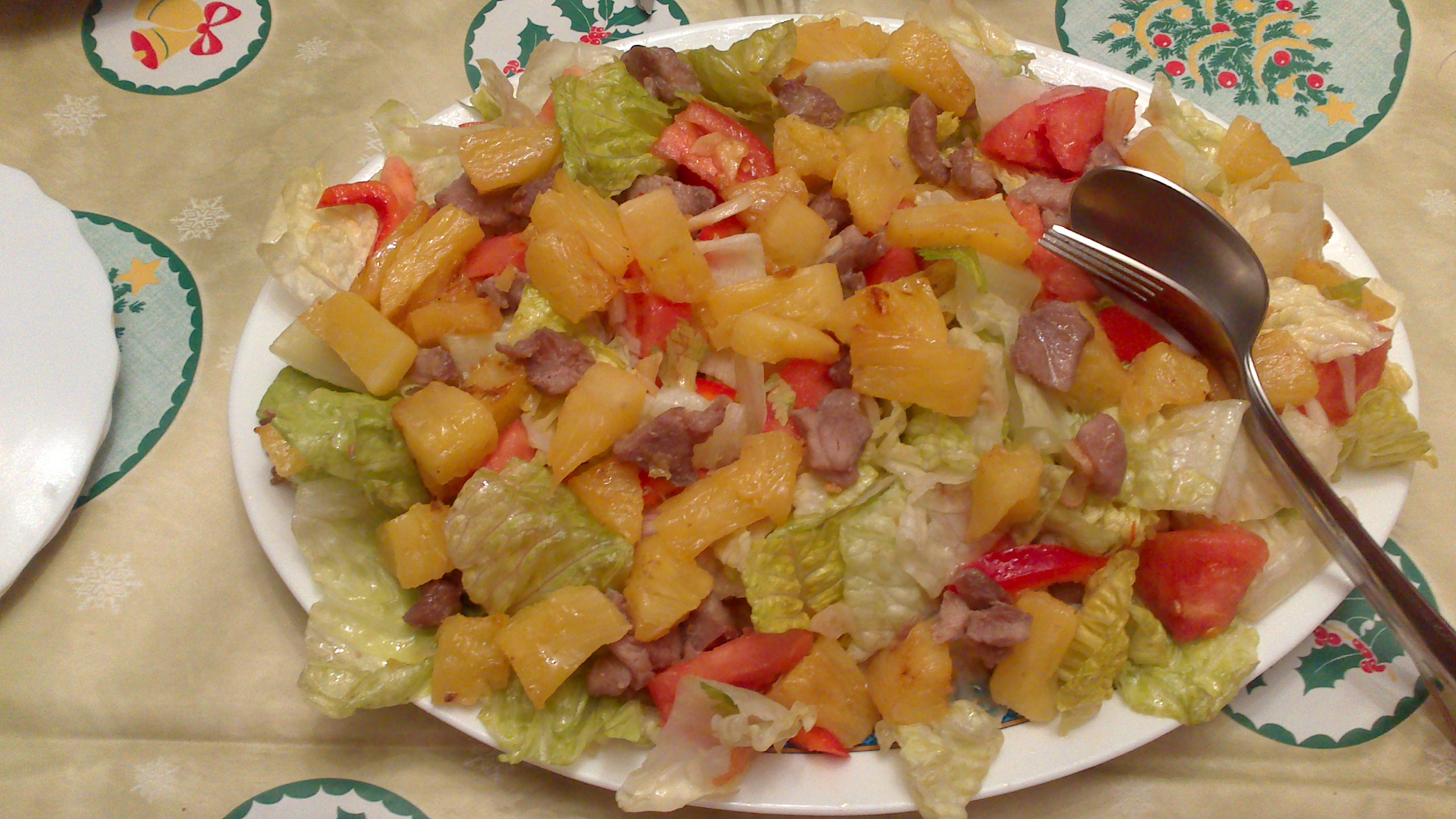 ensalada piña pavo