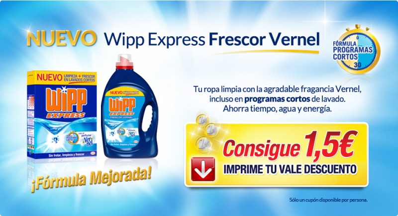 cupón descuento wipp express, descuento wipp express frescor vernel, ahorradoras, ahorradoras.com