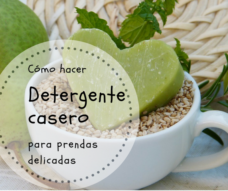 Cómo hacer detergente para ropa casero