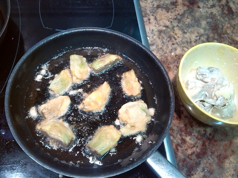 receta de tempura de alcachofas