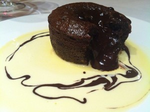 Coulant de chocolate