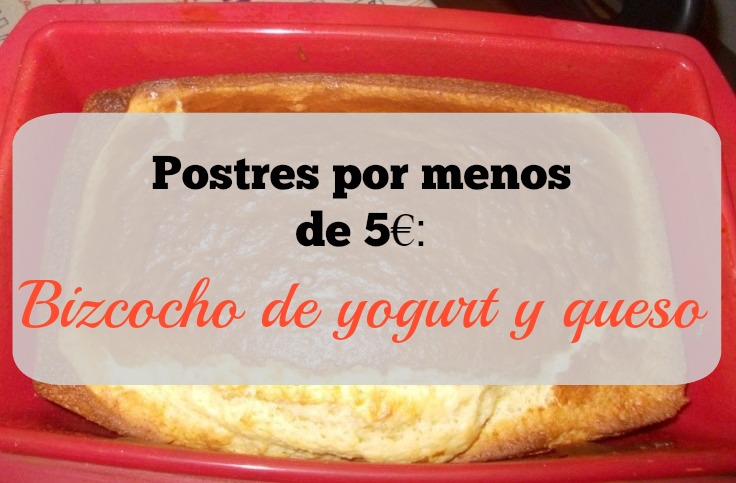 Receta de bizcocho de yogurt y queso