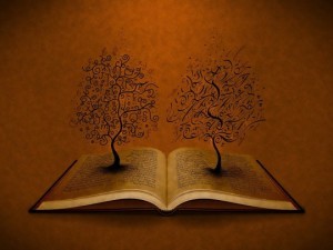 Computer-tablet-book-wallpapers-Trees-on-a-Book-540x405