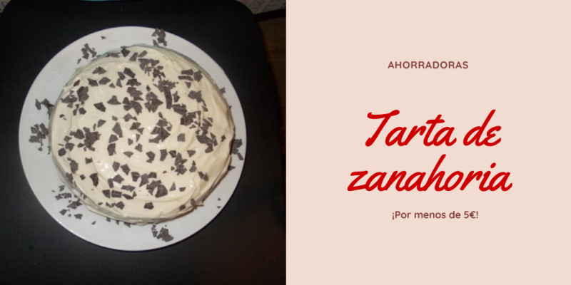 La receta de hoy que, además, podéis ver en vídeo en nuestro canalAhorradoras (aunque abajo también lo tenéis) es uno de mis postres favoritos: la tarta de zanahoria. La primera vez que la probé fue en Londres y recuerdo que pensé que sería imposible encontrar aquí algún sitio dónde la cocinaran tan rica.