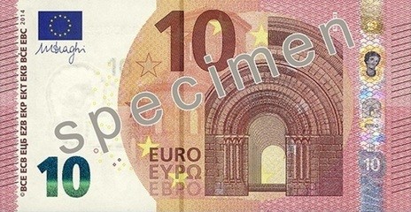 nuevo billete de 10 euros