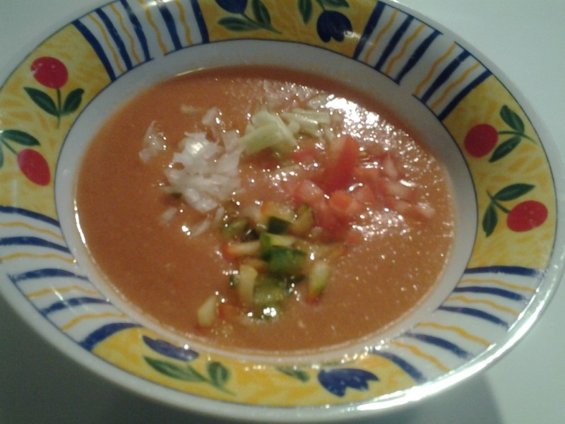 receta de gazpacho