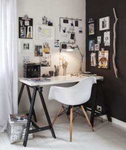 black-and-white-desk