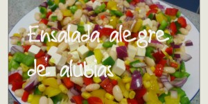 receta ensalada de alubias
