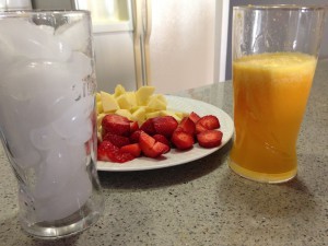 como hacer smoothie de frutas