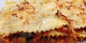 receta lasaña de verduras