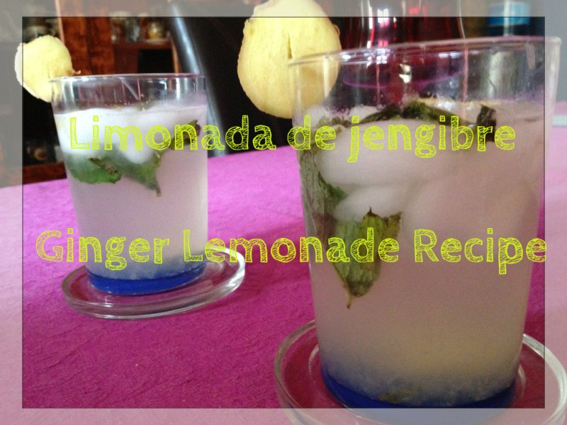 limonada jengibre