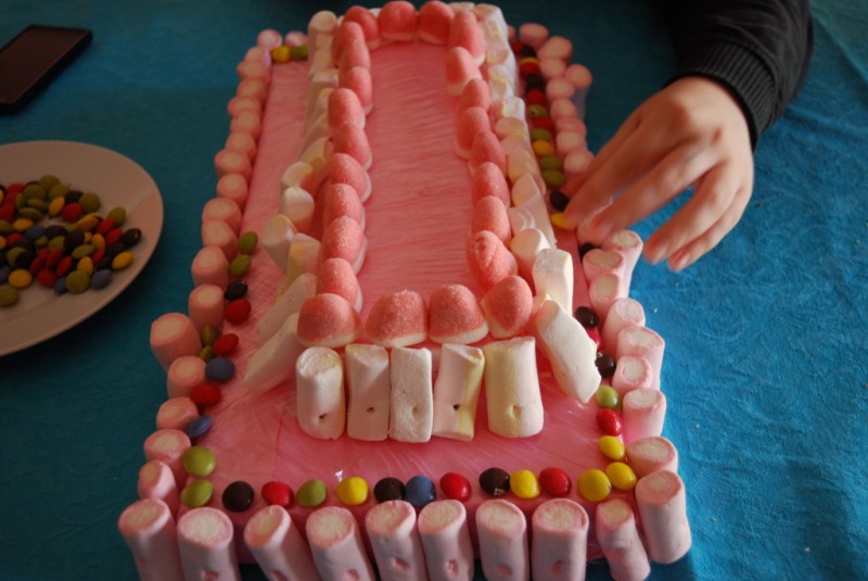 tarta de chuches