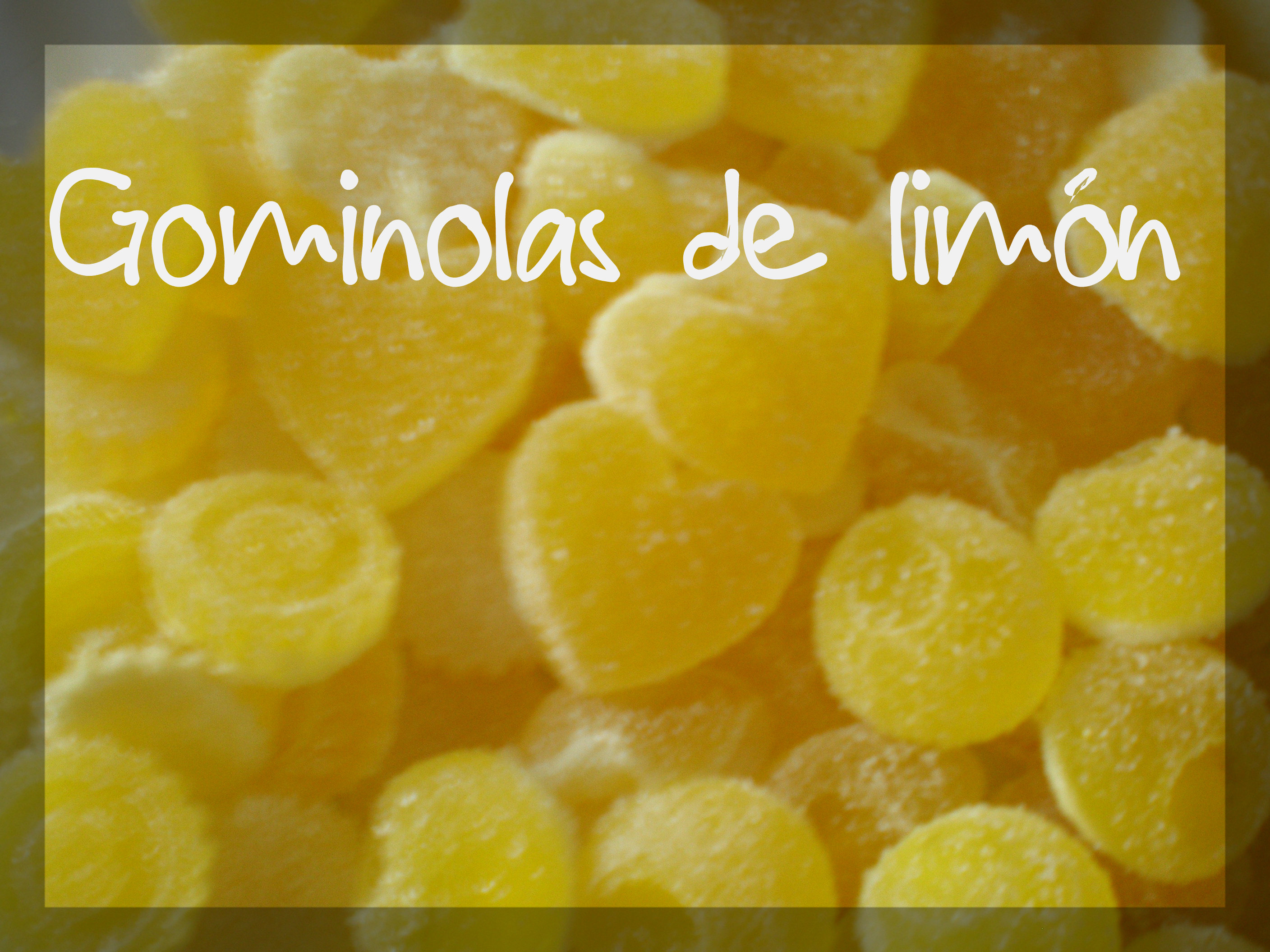 Gominolas de limon