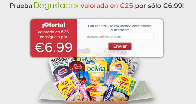 Degustabox por sólo 6,99€