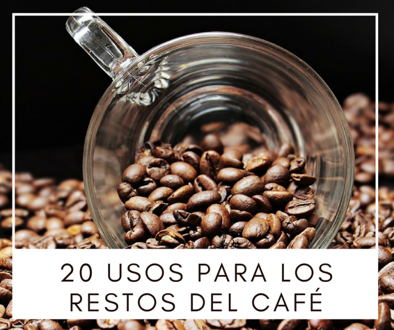 7 usos creativos para el café: sácale provecho al café molido usado