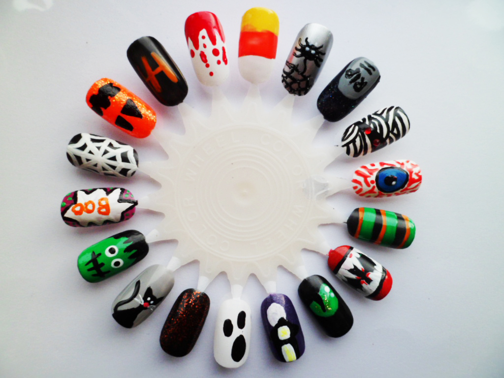 Uñas Halloween