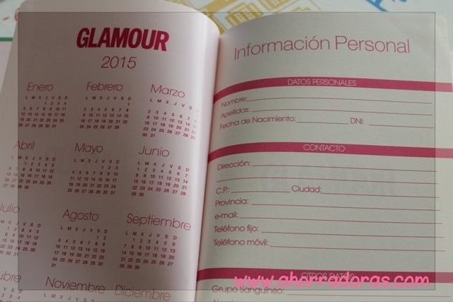 regalos revistas diciembre: glamour