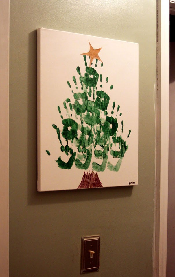 árbol navidad pintura