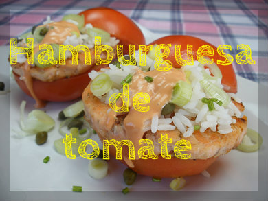 Hamburguesa de tomate