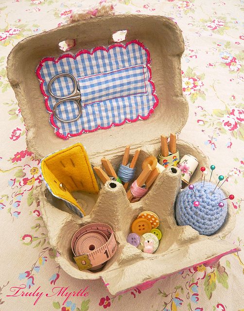 DIY con cajas de huevos