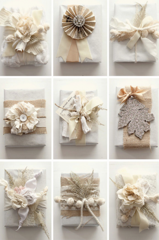 Cómo decorar las cajas de regalo