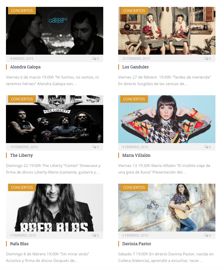 conciertos gratis fnac