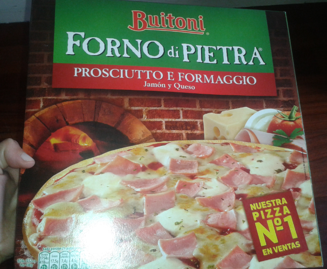 Review: Pizza Proscuitto e Formaggio de Buitoni