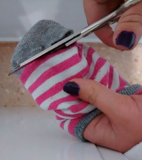 DIY con calcetines viejos