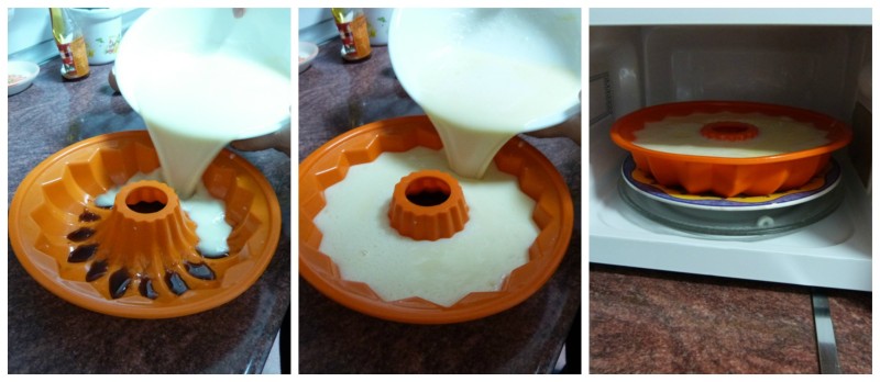 Flan de leche condensada al microondas