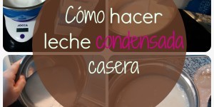 hacer leche condensada casera