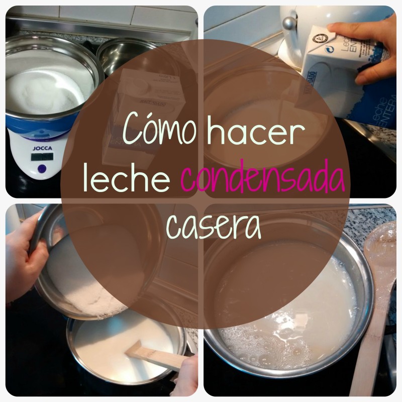 hacer leche condensada casera
