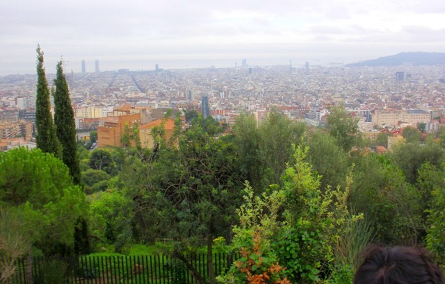 Vistas de la ciudad de Barcelona