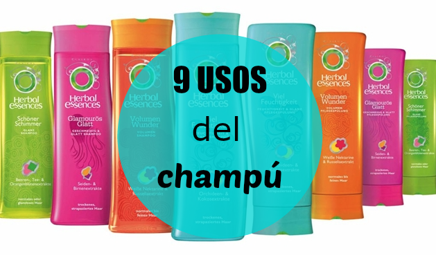 usos del champú