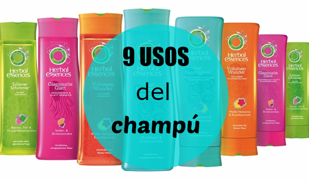 9 usos del champú ¡Descúbrelos!