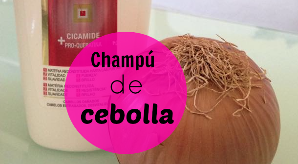 champú de cebolla