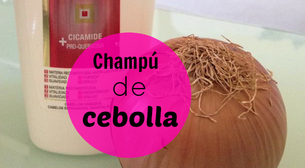 Champú de cebolla para el pelo