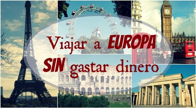 Viajar a Europa sin gastar