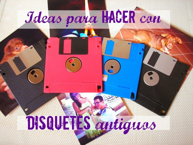 Ideas para reciclar los viejos disquetes