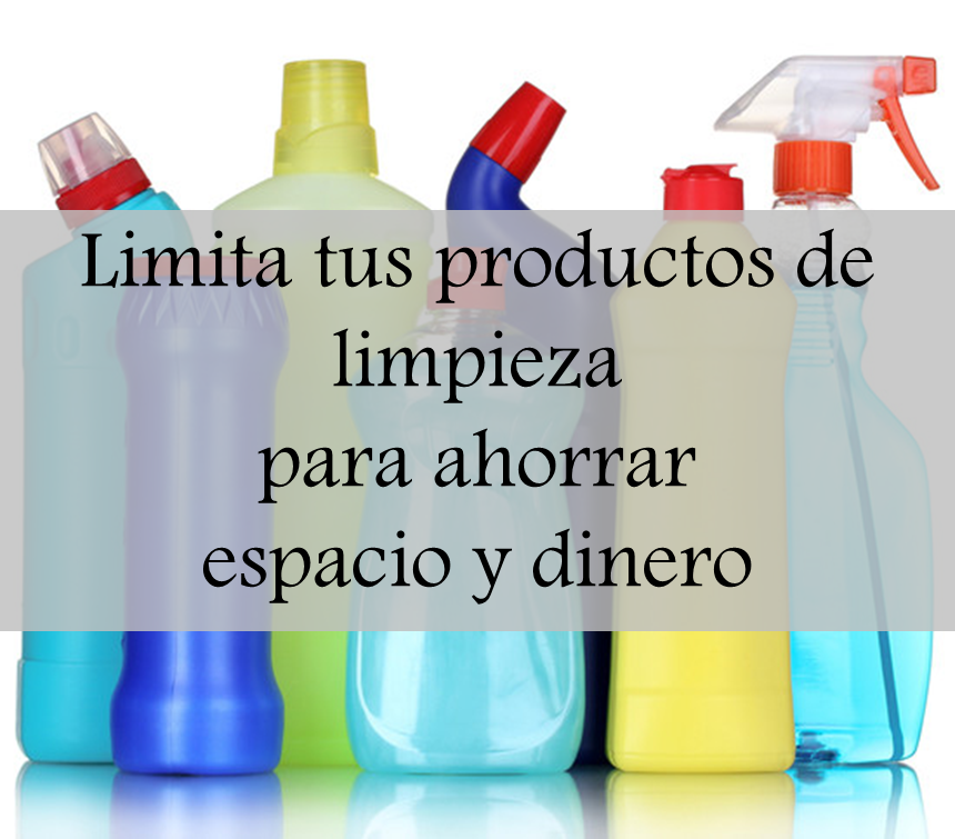 Limita productos de limpieza