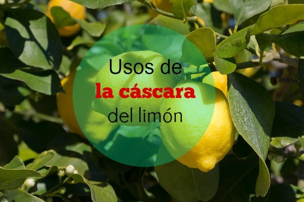 Usos de la cáscara de limón