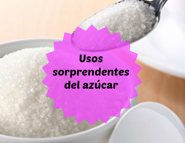 usos sorprendentes del azúcar