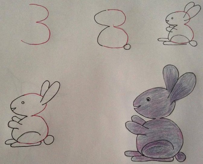 Cómo dibujar animales y barcos con números › 