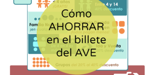 ahorrar en el billete del ave