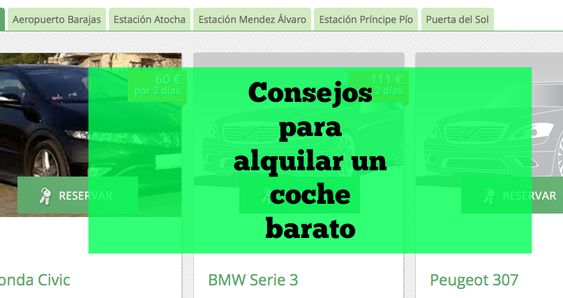alquiler coche barato